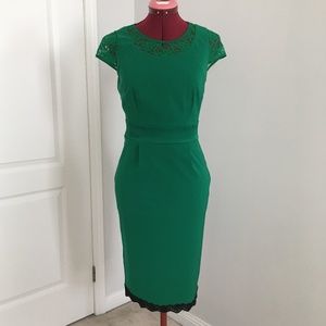 JACOB Green Sheath Dress